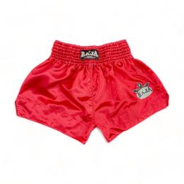 RAJA ラジャ キックパンツ ムエタイ パンツ Classic Muay Thai Shorts RTB11 (Red)