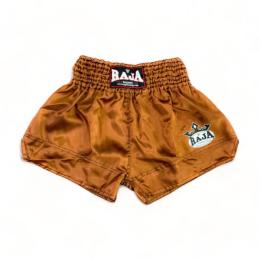 RAJA ラジャ キックパンツ ムエタイ パンツ Classic Muay Thai Shorts RTB11 (Brown)