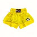 RAJA ラジャ キックパンツ ムエタイ パンツ Classic Muay Thai Shorts RTB11 (Yellow)