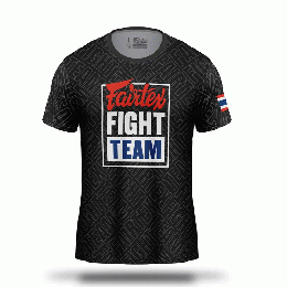 フェアテックス Fairtex ムエタイ Tシャツ Fairtex T-Shirt - TST260 ブラック