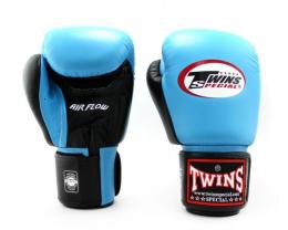 Twins Special ツインズ キックグローブ "Air Flow "BGVLA2-2T Black/Light Blue ブラック ライトブルー