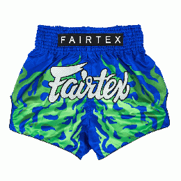 フェアテックス Fairtex キックパンツ ムエタイパンツ ショーツ Jo Nattawut Limited Edition (Blue)