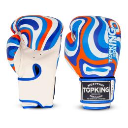 TOPKING トップキング ボクシンググローブ TOPKING GLOVES BLUE LAVA ブルー