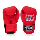 TOPKING トップキング ボクシンググローブ TOPKING RED KID'S BOXING GLOVES キッズ用 レッド