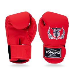 TOPKING トップキング ボクシンググローブ TOPKING RED KID'S BOXING GLOVES キッズ用 レッド
