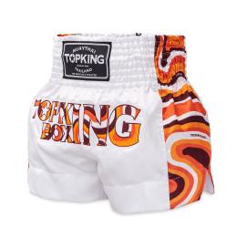TOPKING トップキングショーツ タイボクシングショーツ ムエタイパンツ ORANGE 261
