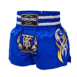 TOPKING トップキングショーツ タイボクシングショーツ ムエタイパンツ BLUE 269