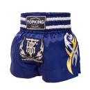 TOPKING トップキングショーツ タイボクシングショーツ ムエタイパンツ NAVY BLUE 269
