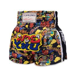 TOPKING トップキングショーツ タイボクシングショーツ ムエタイパンツ X PUCK THAI BOXING SHORTS 01