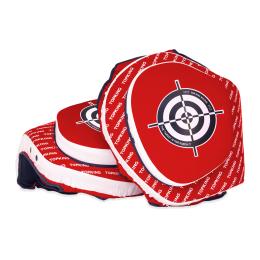 TOPKING トップキング キックパッド TOPKING RED THIGH PADS 太もも ローキック ミット レッド