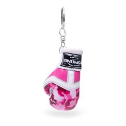 TOPKING PINK CAMOUFLAGE MINI GLOVES KEY RINGS トップキング キーホルダー キーリング カモフラージュ ピンク