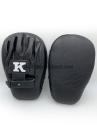 The K キングスポーツ パンチングミット フォーカスミット K-Focus Mitts-Large Lサイズ ブラック