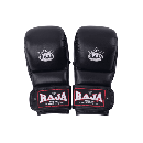 RAJA ラジャ 総合格闘技用 オープンフィンガーグローブ MMA Gloves velcro RGG-2 (Black)