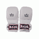 RAJA ラジャ 総合格闘技用 オープンフィンガーグローブ MMA Gloves velcro RGG-2 (White)