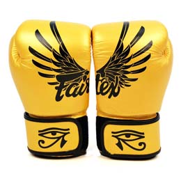 フェアテックス Fairtex  ムエタイ ボクシンググローブ ゴールド リミテッド エディション 14oz