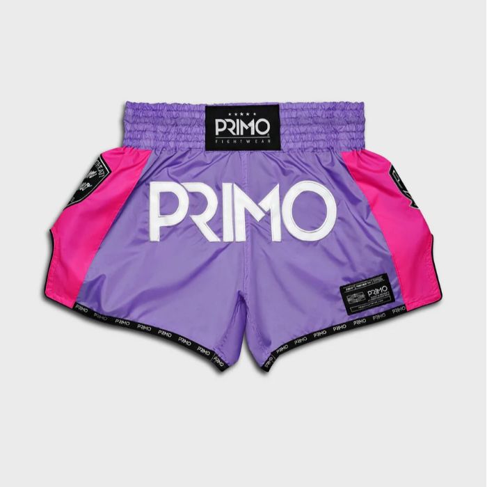 PRIMO プリモ ムエタイショーツ - スーパーナイロン - パープルレイン