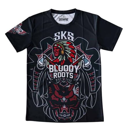 SKS EMPIRE ブラッディルーツ ブラック Tシャツ