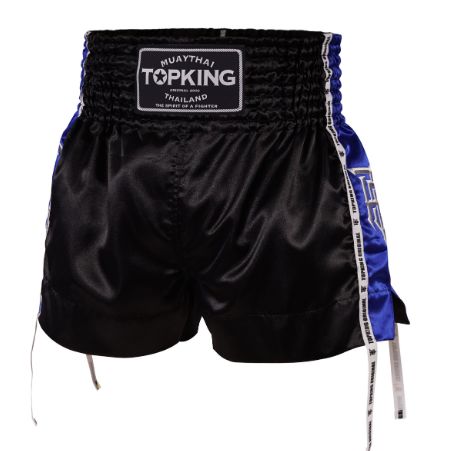 TOPKING トップキングショーツ タイボクシングショーツ ムエタイパンツ TKTBS-202 ブルー