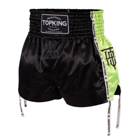 TOPKING トップキングショーツ タイボクシングショーツ ムエタイパンツ TKTBS-202 グリーン