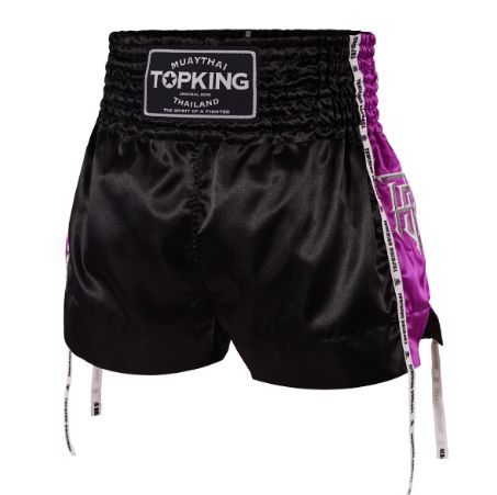 TOPKING トップキングショーツ タイボクシングショーツ ムエタイパンツ TKTBS-202 パープルの個人輸入代行通販 - Amazon