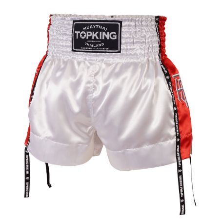 TOPKING トップキングショーツ タイボクシングショーツ ムエタイパンツ TKTBS-201 レッド