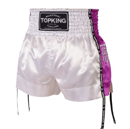 TOPKING トップキングショーツ タイボクシングショーツ ムエタイパンツ TKTBS-201 パープル