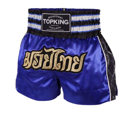 TOPKING トップキングショーツ タイボクシングショーツ ムエタイパンツ TKTBS-214 ブルー