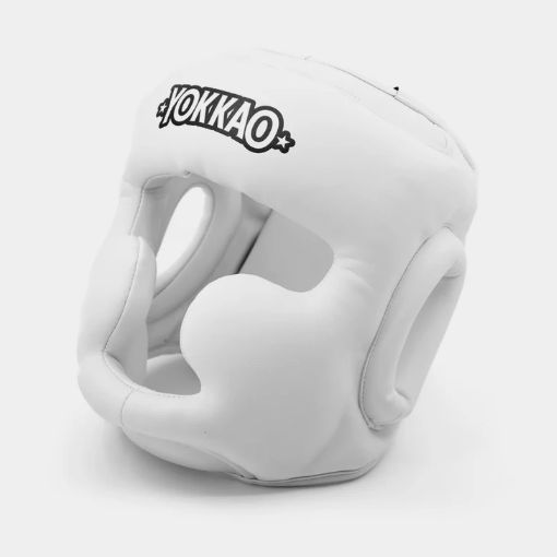 Yokkao ヨッカオ トレーニング ヘッドガード ホワイト
