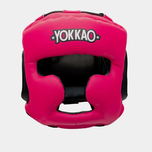 Yokkao ヨッカオ トレーニング ヘッドガード フューシャ/ブラック
