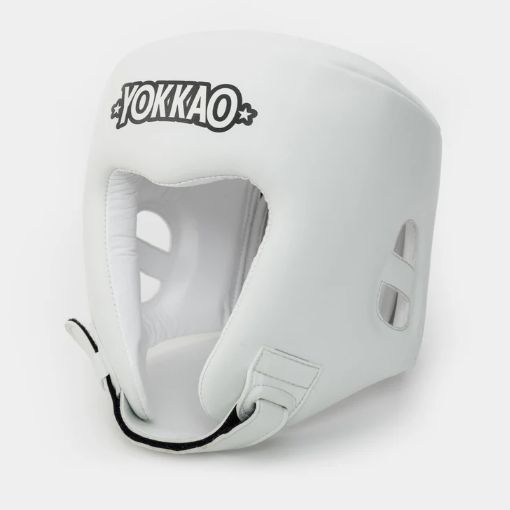 Yokkao ヨッカオ コンペティション ヘッドガード ホワイト
