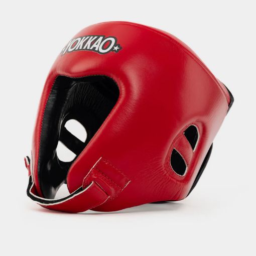 Yokkao ヨッカオ コンペティション ヘッドガード レッド