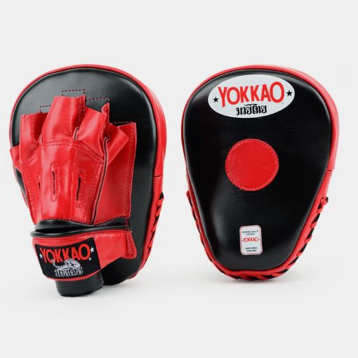 Yokkao ヨッカオ カーブフォーカスミット ブラック/レッド