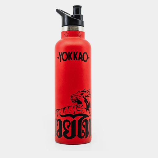 Yokkao ヨッカオ タイガー ウォーターボトル レッド