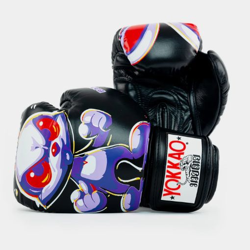 Yokkao ヨッカオ アングリーラビット ボクシンググローブ ブラック
