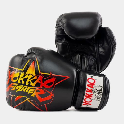 Yokkao ヨッカオ ファイターKO ボクシンググローブ ブラック