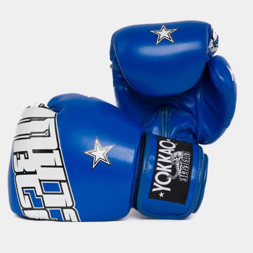 Yokkao ヨッカオ レタリング ボクシンググローブ ブルー
