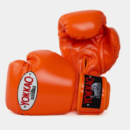 Yokkao ヨッカオ マトリックスオレンジアイビス ボクシンググローブ オレンジ