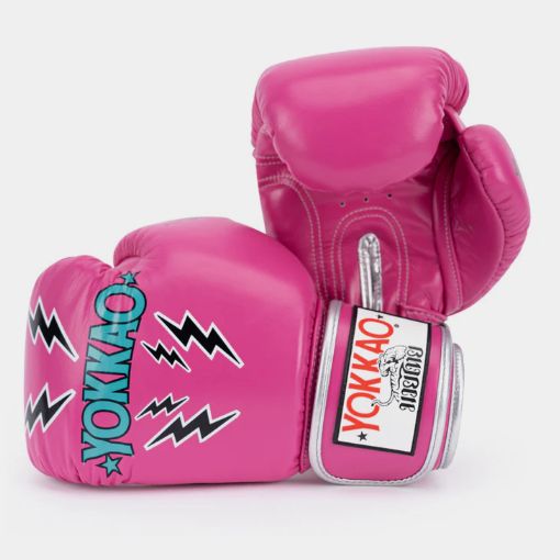 Yokkao ヨッカオ スタジアム ボクシンググローブ フクシアフェドーラ