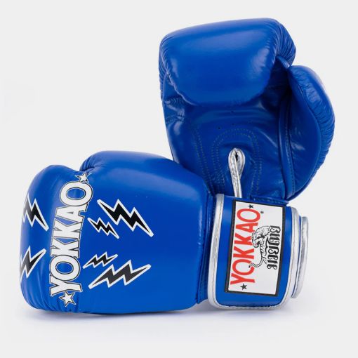 Yokkao ヨッカオ スタジアム ボクシンググローブ ブルー